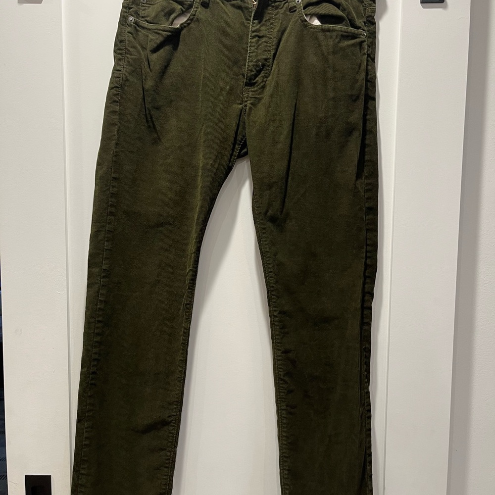 J. Crew Olive Green Cords